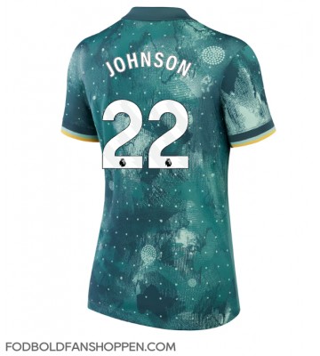 Tottenham Hotspur Brennan Johnson #22 Tredjetrøje Dame 2024-25 Kortærmet